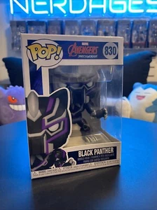 Funko Pop! Vinilo: Marvel - Black Panther #830 - Imagen 1 de 7
