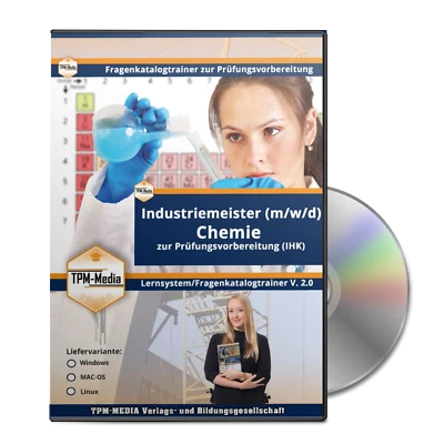 Industrial Master Chemistry Chamber of Industry and Commerce (m/f/d) - Learning Software - 3550 Exam Questions - Image 1 of 4