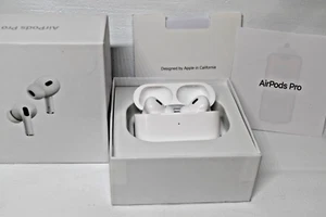 APPLE AIR PODS PRO, 2ND GENERATION,WITH MAG SAFE CHARGING CASE - Picture 1 of 9