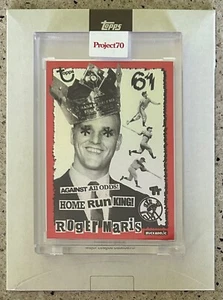 Topps Project 70 Toy Tokyo Roger Maris Yankees Rainbow Foil Card 43/70 - Bild 1 von 4