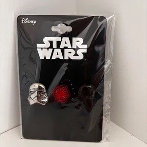 Disney Star Wars First Order 3D Pin Set The Last Jedi New - Picture 1 of 3