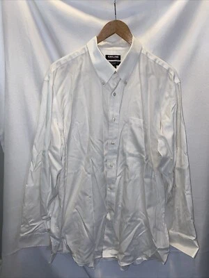 Camisa Kirkland Hombre Manga Larga Con Botones, Ajuste Tradicional 18-34/35, Marfil Foto 1 de 4