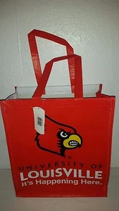 Louisville Cardinals College klassische strapazierfähige Tragetasche 16" x 14" NEU - Bild 1 von 4