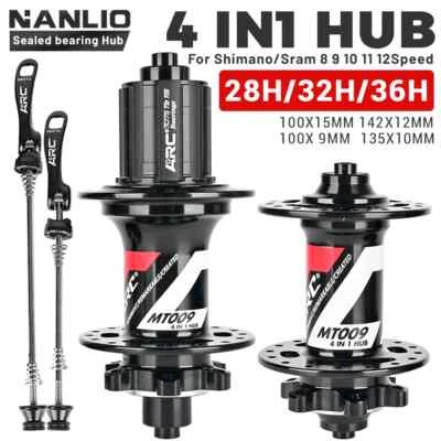Mountain Bike Hubs HG XD MS 6 Pawls 114T Noise Hubs Quick Release Thru-axle 32H - Image 1 of 4