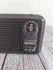 Vintage Realistic AM/FM Travel Clock Radio Radio Shack # 12-1517 tested With Box