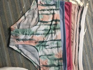 8-PACK BRIEFS WOMEN -CAT-JACK-14=2-Hanes-14=2-Jockey-xl=1-Art Class-xl-14=1-H-=2 - Picture 1 of 8