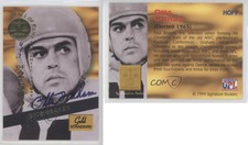 1994 Signature Rookies Gold Standard Hall of Fame /2500 Otto Graham Auto HOF