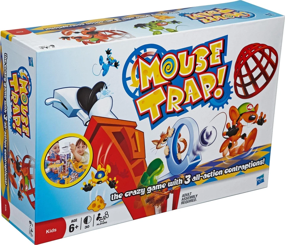 Spare Parts MOUSETRAP! Game by Hasbro Mouse Trap Piece Select Free P&P w/ Toilet - Image 1 of 1