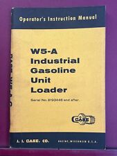 Boîtier W5-A chargeur industriel d'essence manuel d'instructions de l'opérateur 9-982
