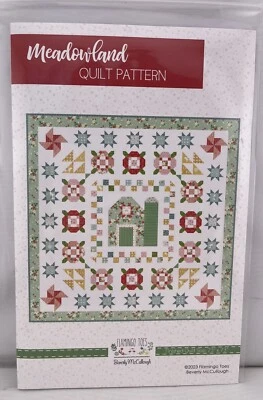 "Meadowland" Quilt Pattern by Beverly McCullough of Flamingo Toes 2023 - Image 1 of 2
