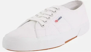 Superga Women's 2750 Cotu Classic Sneaker White Lace Up Shoes Size 5 Women - Picture 1 of 6
