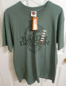New Ness Harley Davidson Galesburg IL T-Shirt 2010 Large  - Picture 1 of 8