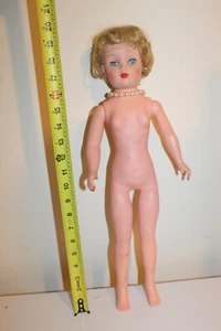 VTG. 21” AE Allied Eastern Blonde Hair Bride Doll Blue Sleep Eyes Accessories - Picture 1 of 9