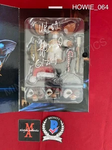 Howie Mandel autografato firmato Gizmo Neca figura Gremlins Beckett certificato di autenticità - Foto 1 di 5