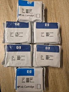 HP 84 Schwarz, Magenta X 2, Cyan X 2, Light Cyan Original Tintenpatronen, 6er Set - Bild 1 von 5