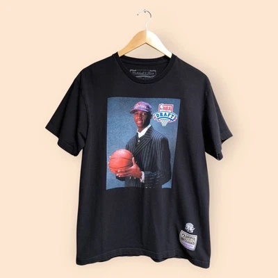 Camiseta Mitchell & Ness PARA HOMBRES Día del Draft McGrady Negra NBA Raptors PARA HOMBRES Mediana Foto 1 de 4