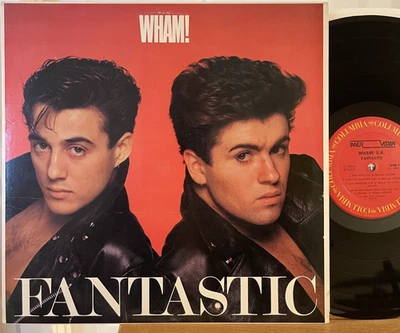Wham! Fantastic Vinyl LP Columbia FC 38911 VG+ 1st Press Bad Boys Young Guns - Image 1 of 4