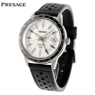 [☆New] SEIKO PRESAGE Style60's GMT SARY Series Automatic Sand Gray Men's watch - Image 1 of 4