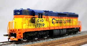 IHC #3808 Chessie System (C&O) EMD SD24 Powered Diesel, Runs Great, C7 - Picture 1 of 8