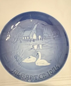 Bing & Grondahl Copenhagen Weihnachten Sammelteller 1970-80’s 7 Inch  - Bild 1 von 16