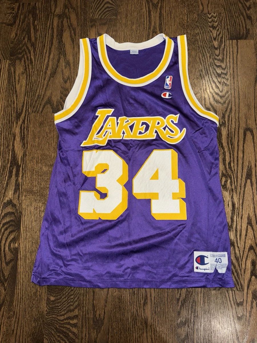 Champion Los Angeles Lakers Shaquille O'Neal NBA Fan Apparel