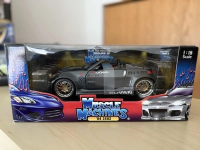 1:18 Muscle Machines 2004 Nissan 350Z NISMO Grey!!!!!! - Image 1 of 4