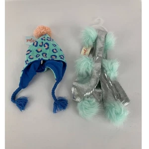 Gorro peruano estampado animal Cat & Jack con pompón y bufanda. Niñas 4-7 - Imagen 1 de 10