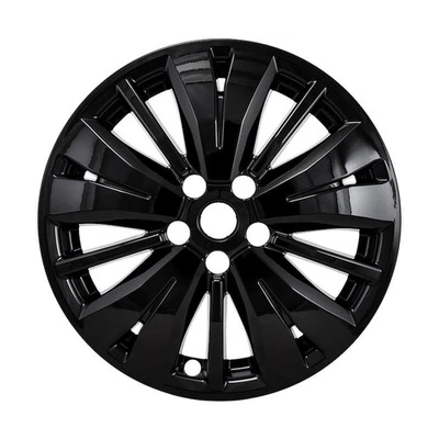 4 Black 18" Wheel Skins Hub Caps for 2017-2020 Nissan Pathfinder Black - Image 1 of 3
