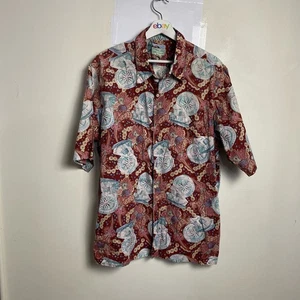 Reyn Spooner Vintage Shirt Men XL Hawaiian Button Nautical Paisley Print - Picture 1 of 10
