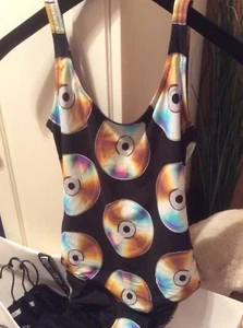 H&M MOSCHINO SWIM LEOTARD BODYSUIT 6 MoschinoTV BNWT LIMITED 38 eur - Picture 1 of 1