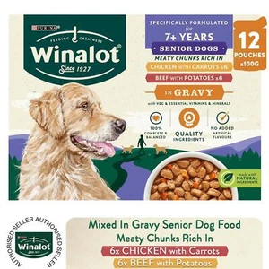 Winalot Mokra karma dla psów Mięsiste kawałki warzyw Mieszane w sosie - opakowania zbiorcze - Zdjęcie 1 z 28