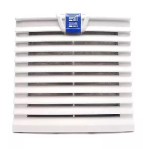 Rittal SK 3238.200 Austrittsfilter, Vlies, 10μm Filtration, 5,85 Zoll x 5,85 Zoll - Bild 1 von 4