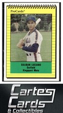 Suliban Luciano 1991 ProCards #3825  Kingsport Mets