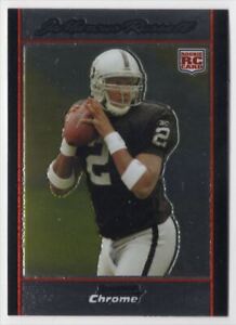 2007 BOWMAN CHROME ROOKIE JaMarcus Russell Rookie Oakland Raiders #BC56