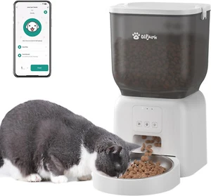 WiFi Smart Automatic 4L Timed Cat Dog Feeder with Stainless Steel Food Storage - Picture 1 of 7