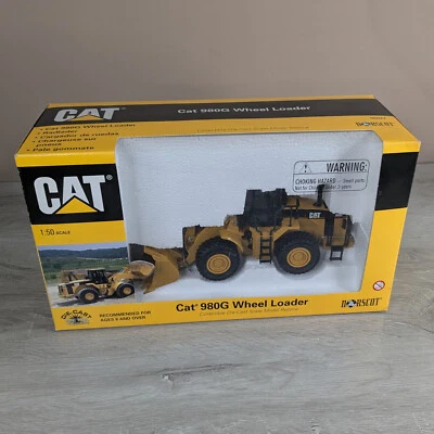 Norscot 1/50 Scale CAT 980G Wheel Loader - Excellent Condition in Box - Image 1 of 4