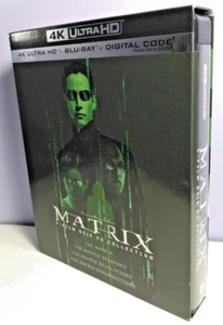 THE MATRIX 4-FILM DEJA VU COLLECTION (4K UHD+BLU-RAY *NO DIGITAL) - WIE NEU - Bild 1 von 4