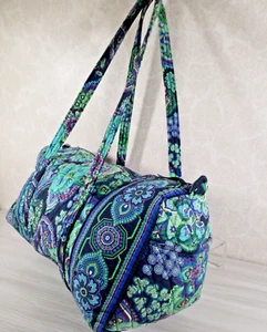 Bolso de viaje grande Vera Bradley Blue Rhapsody retirado azul rapsodia - Imagen 1 de 7