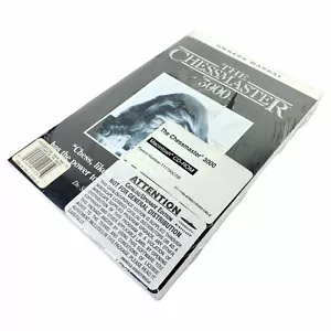 The Chessmaster 3000 Apple Mac Macintosh CD-ROM with Manual New Factory Sealed - Picture 1 of 3
