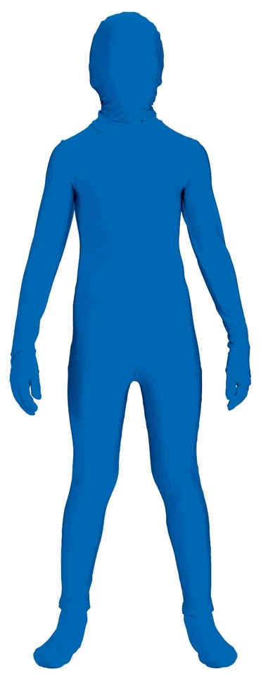 Disappearing Man Adult BodySuit Jumpsuit and mask asst. colors - Image 1 of 1