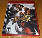 Street Fighter IV (Sony PlayStation 3, 2009) Complete! CiB