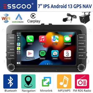 Android 13 Carplay Autoradio GPS NAVI +MIK KAM Für VW GOLF 5 6 Touran Polo Caddy - Bild 1 von 14