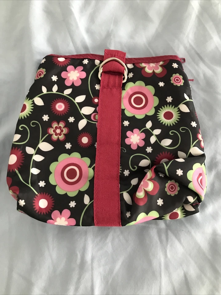 Kit Seguridad 1er Cuidado y Cuidado del Bebé 2 Bolsas Cremallera VACÍO Floral Rosa Foto 1 de 4