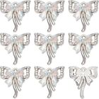 17*19mm Butterfly Charms Crystal Glass Bead Butterflies Charm  For Diy Necklace