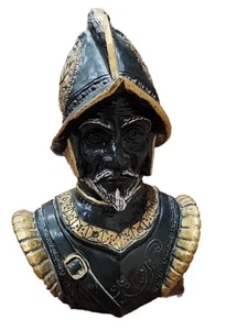 Busto Conquistador De Colección Juan Rodríguez Cabrillo Escultura 12" - Imagen 1 de 9