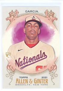 Topps Allen & Ginter 2021 - Luis Garcia RC 76 - Washington Nationals Rookie Base - Imagen 1 de 2