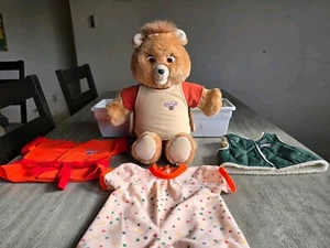 Teddy Ruxpin Teddybär 1984/1985 WOW Worlds Of Wonder 1 Band Vintage "FUNKTIONSTÜCHTIG" - Bild 1 von 18