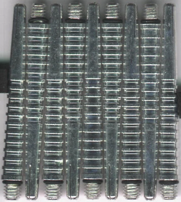 UNICORN MACHINA 44mm Silver Aluminum Dart Shafts: 1 set of 3