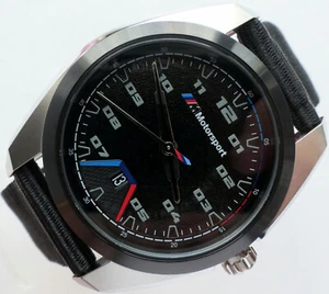 BMW M Power Motorsport Carbon Fiber GTR GTS Racing Sport Car Accessory Watch - Picture 1 of 23
