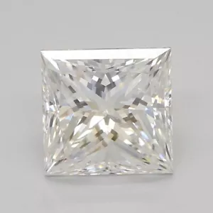 1.02 Ct PRINCESS Cut IGI Certified Lab Grown CVD Diamond F Color VS1 Clarity - Picture 1 of 12